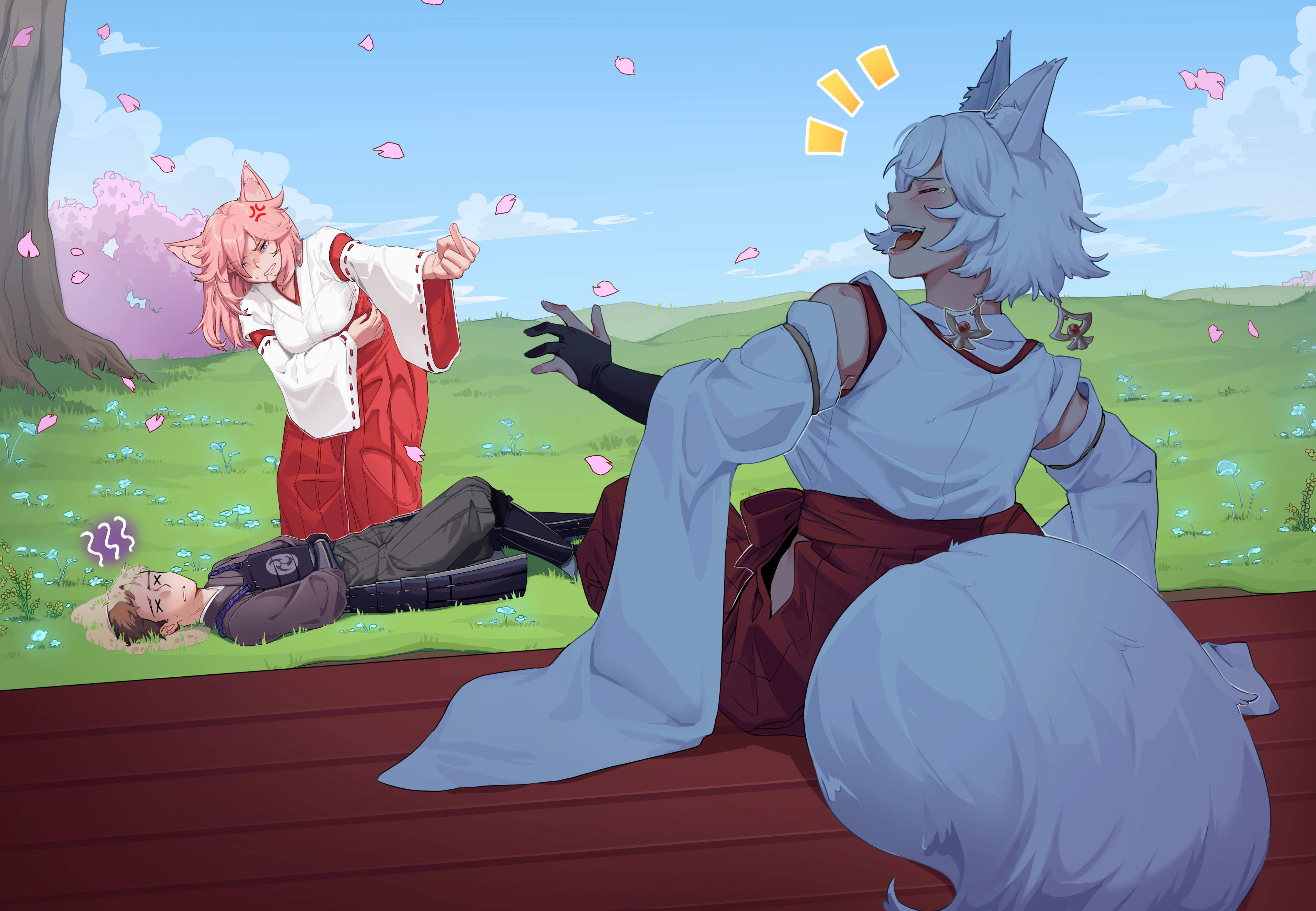 festivals, exercise, and pampered foxes - ChiefEditorYaeMiko - 原神